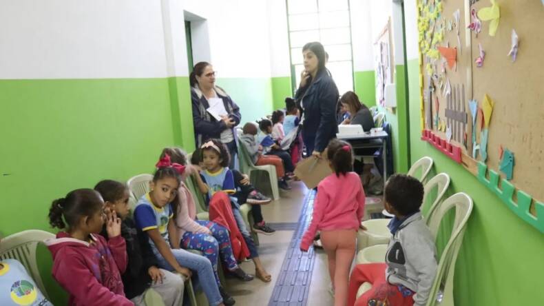 Médico oftalmologista nas escolas municipais de São Francisco do Glória